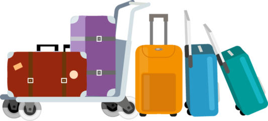 行李托運(yùn)海報(bào)在線編輯-行李托運(yùn)-圖司機(jī)